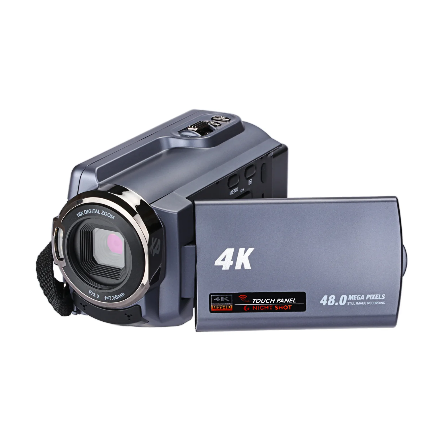 4K Camera Night Vision HD Digital Camera Touch Display Wi-Fi Digital HD Camera HDV-534K CMOS Image Sensor For Travel Vlog