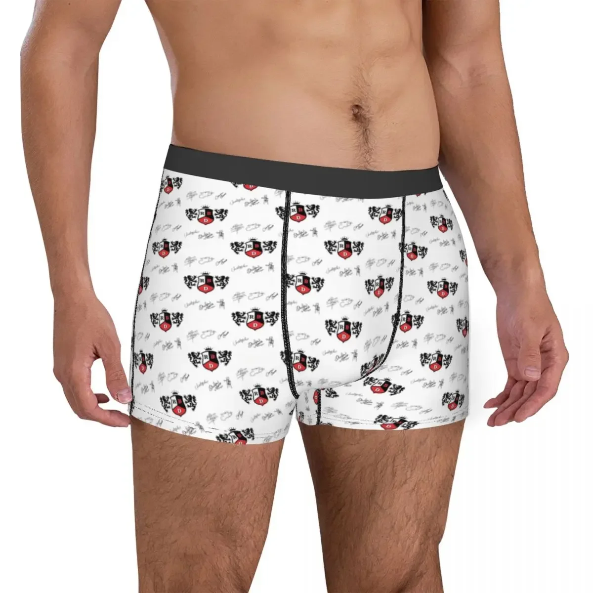 Boxer à motif Rebelde Rbd pour hommes, sous-vêtements doux, culottes sexy mexicaines, caleçons grande taille