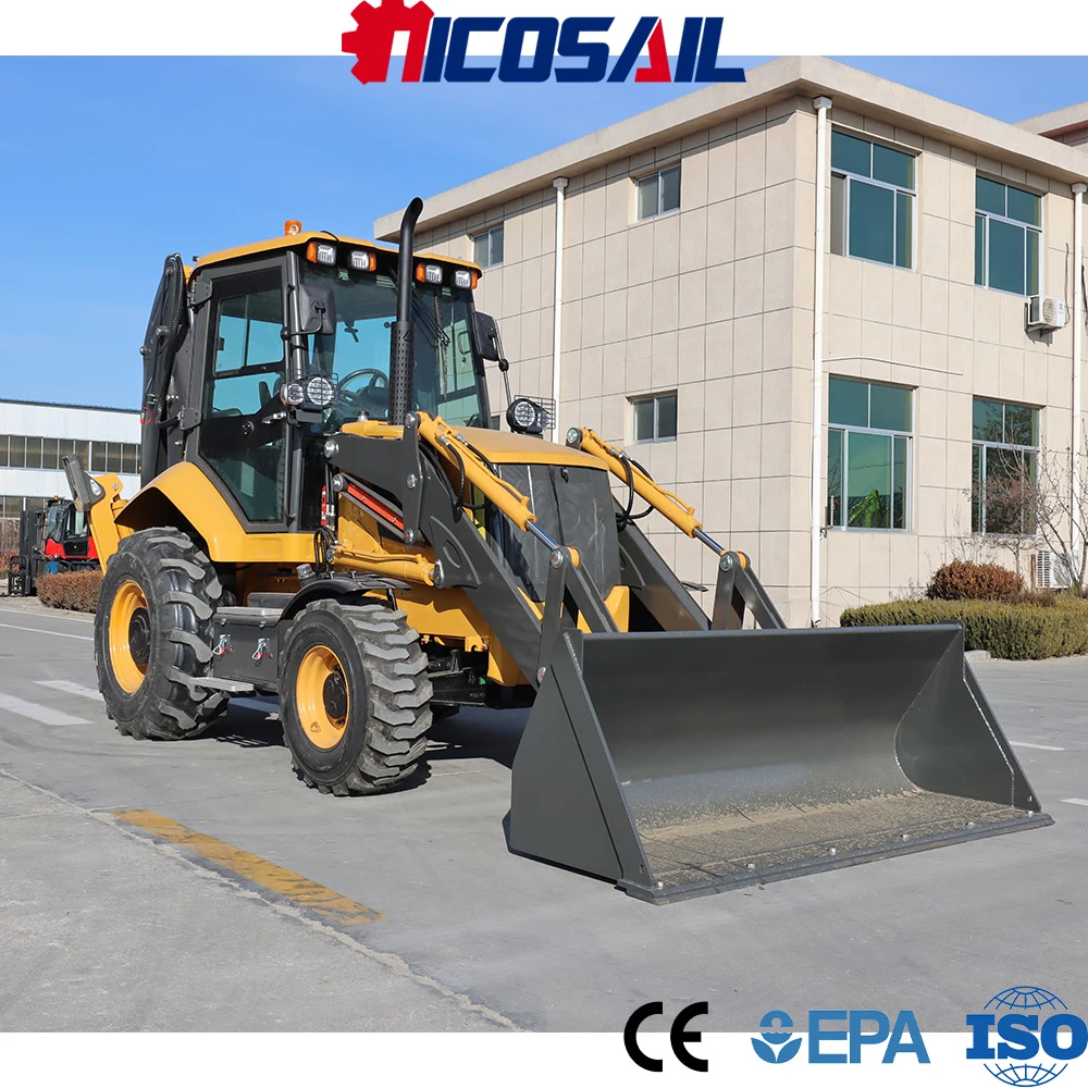 

Compact Backhoe CE Approved Euro 5 Durable Multifunctional Loader for Garden Orchard Building Work