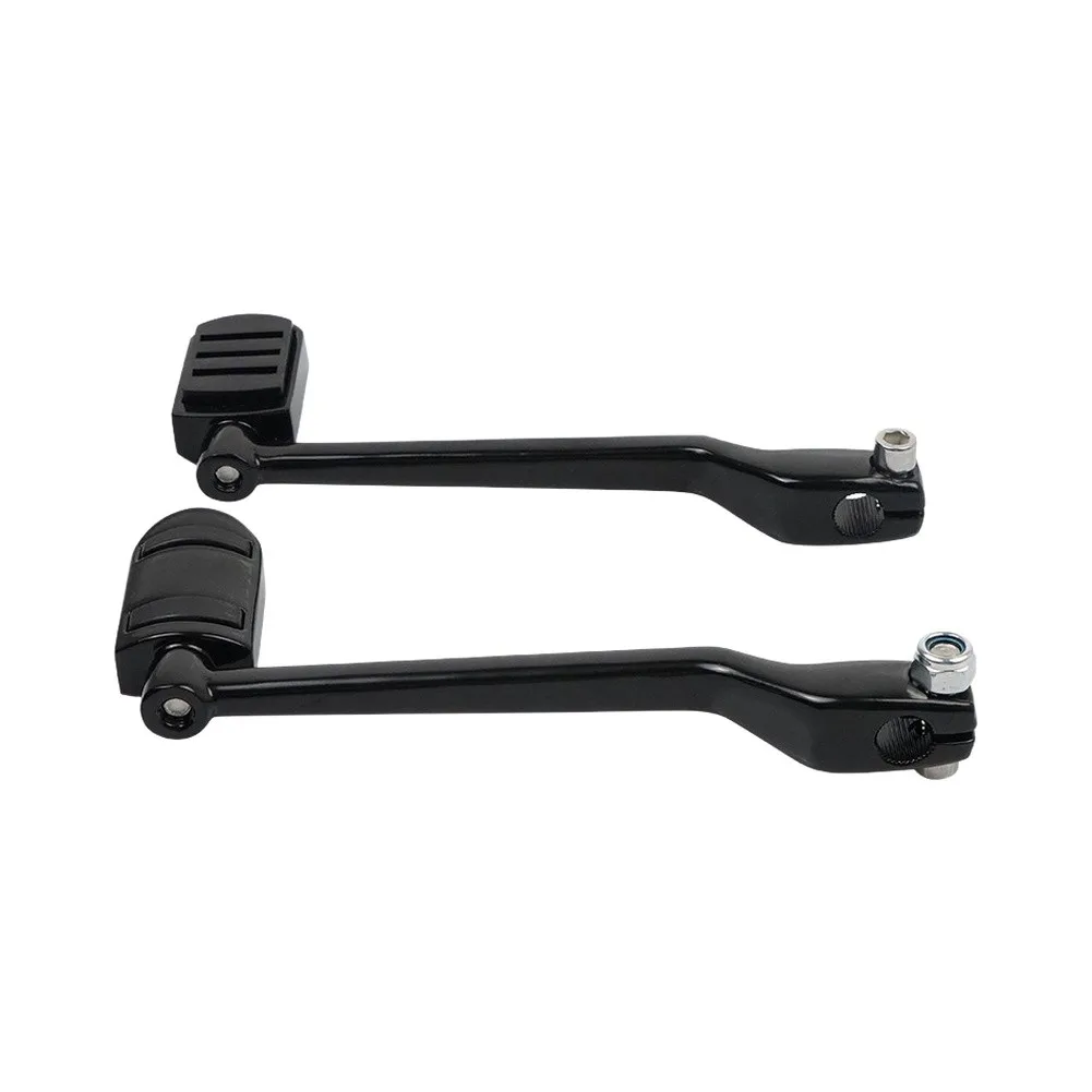 Mirror Black Forward & Heel Toe for shifter Lever Set with Foot Pegs for Softail 1986-2017 for touring 1988-2025 for trike 2008+