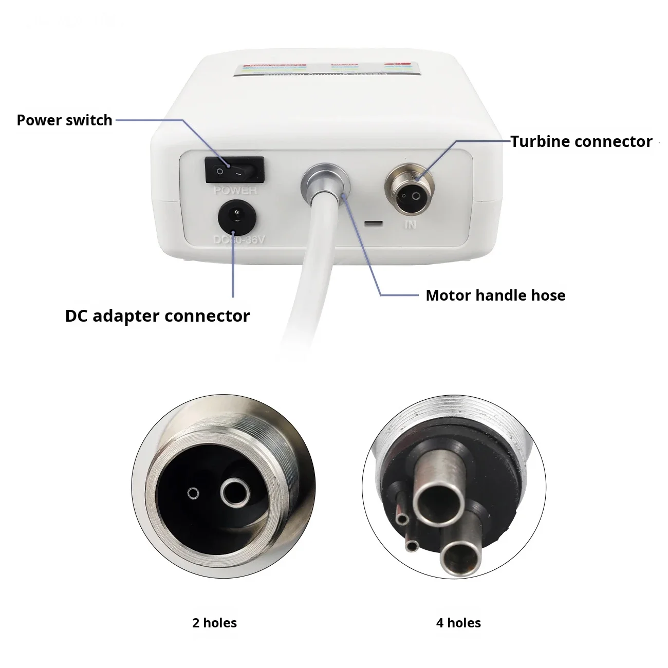 

Electric Motor Handpiece Oral Special Carbon-Free Brush Grinding Machine 1:1 1:5 4:1 Fiber Optic Contra Metal Plastic
