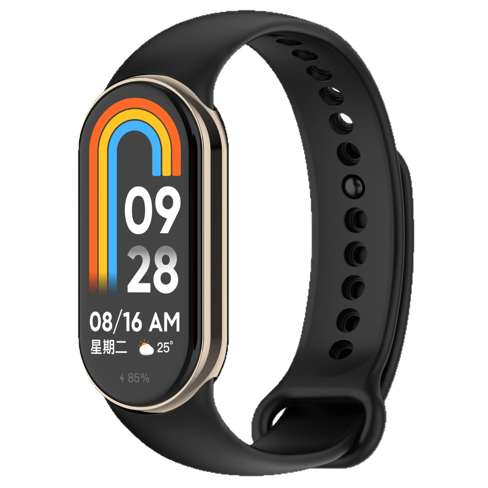 Silicone Strap for Xiaomi Mi Band 10 Sports Smart Bracelet Wristband Mi Band 8 9 Replacement Band Accessories image 2