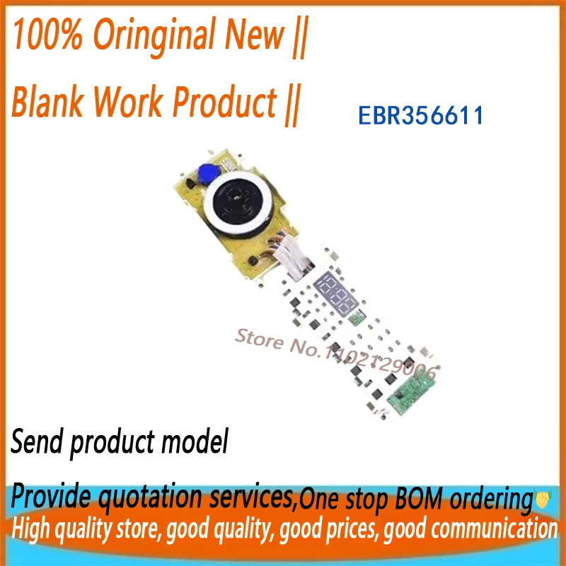 Nueva placa base Original EBR356611 PCB, Panel de visualización de Control, tablero de botones para lavadora de tambor automático
