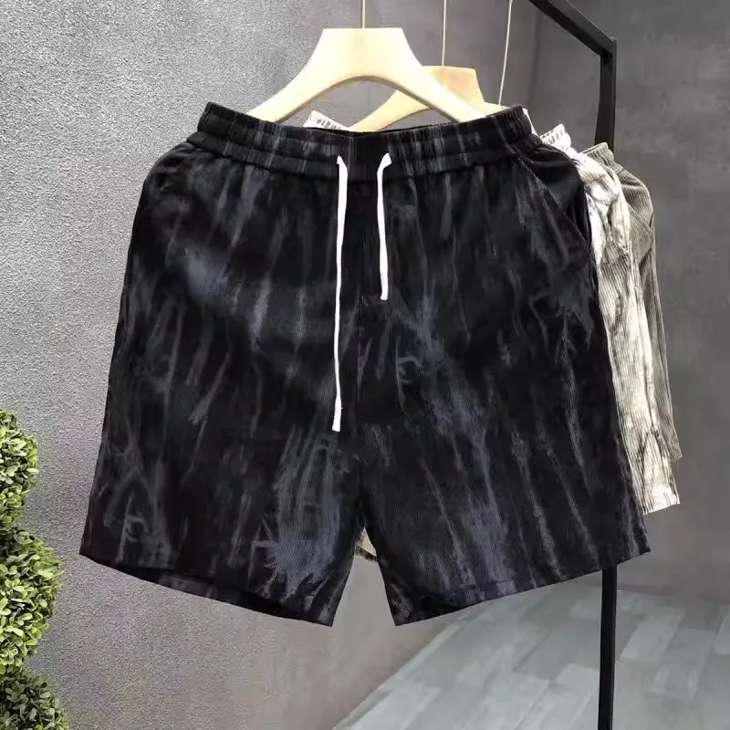 

Men's Casual Summer Short Shorts Five-Quarter Length Thin Breathable Loose Straight Leg Workwear Comfortable Loose Fit Shorts