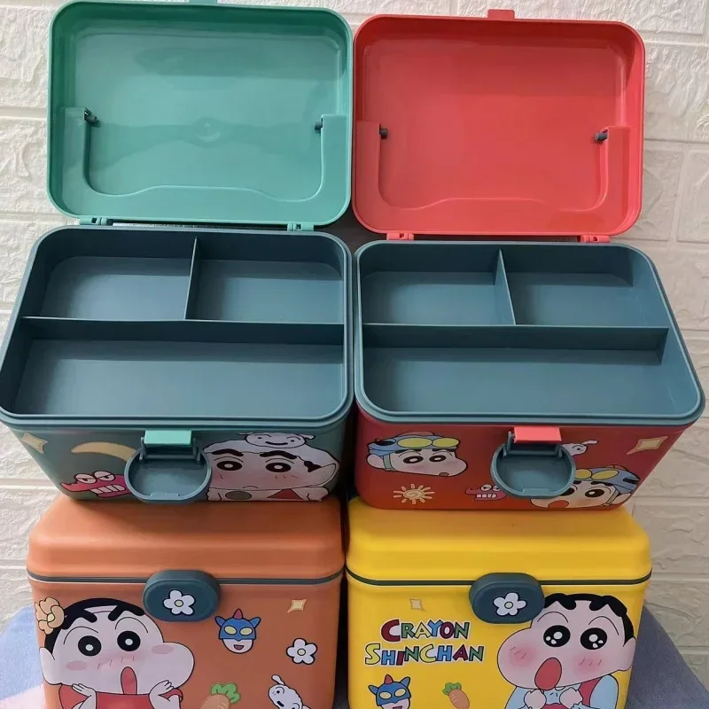 Crayon Shin-chan Creative Portable Medicine Kit Cartoon Medicine Storage Household Emergency Medicine Medicine Box Gift