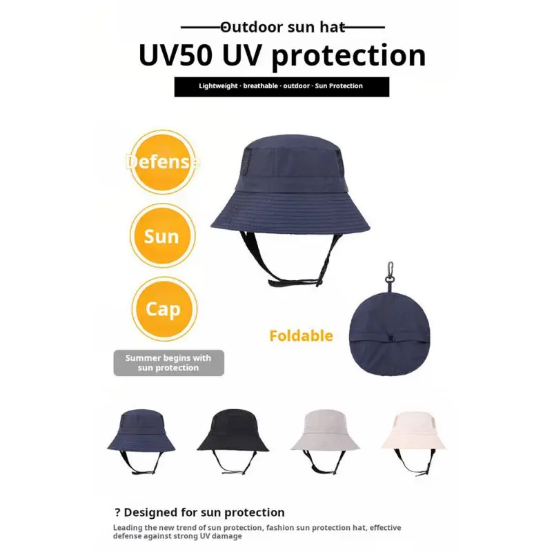 Summer Bucket Hat Quick Drying Fisherman Caps Women Men Outdoor Beach Panama Hats Lightweight Foldable Camping Sunshade Cap