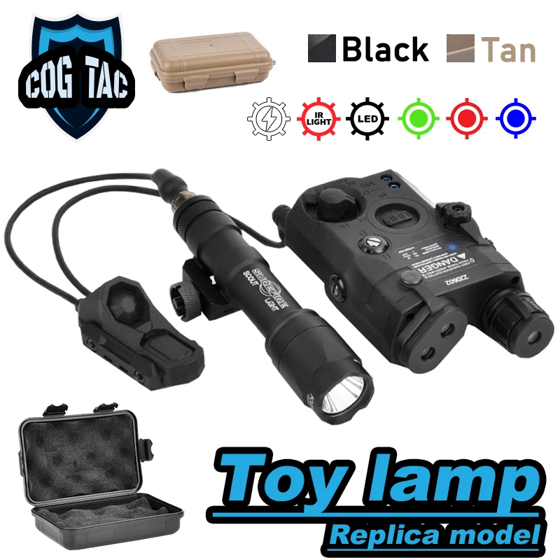 

Toy Lamp Surefir M300 M600 M300A M600C Flashlight Nylon PEQ Battery Box AXON Dual Control Switch NGAL OGL MAWL DBAL PEQ15 Perst4