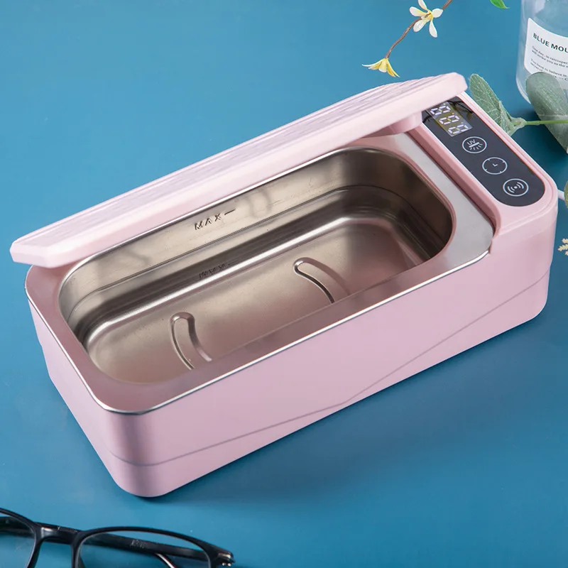 47000hz Multi-functional UV Ultrasonic Cleaning Machine High Frequency Ultrasonic Bath Jewelry Ring Glasses Watch