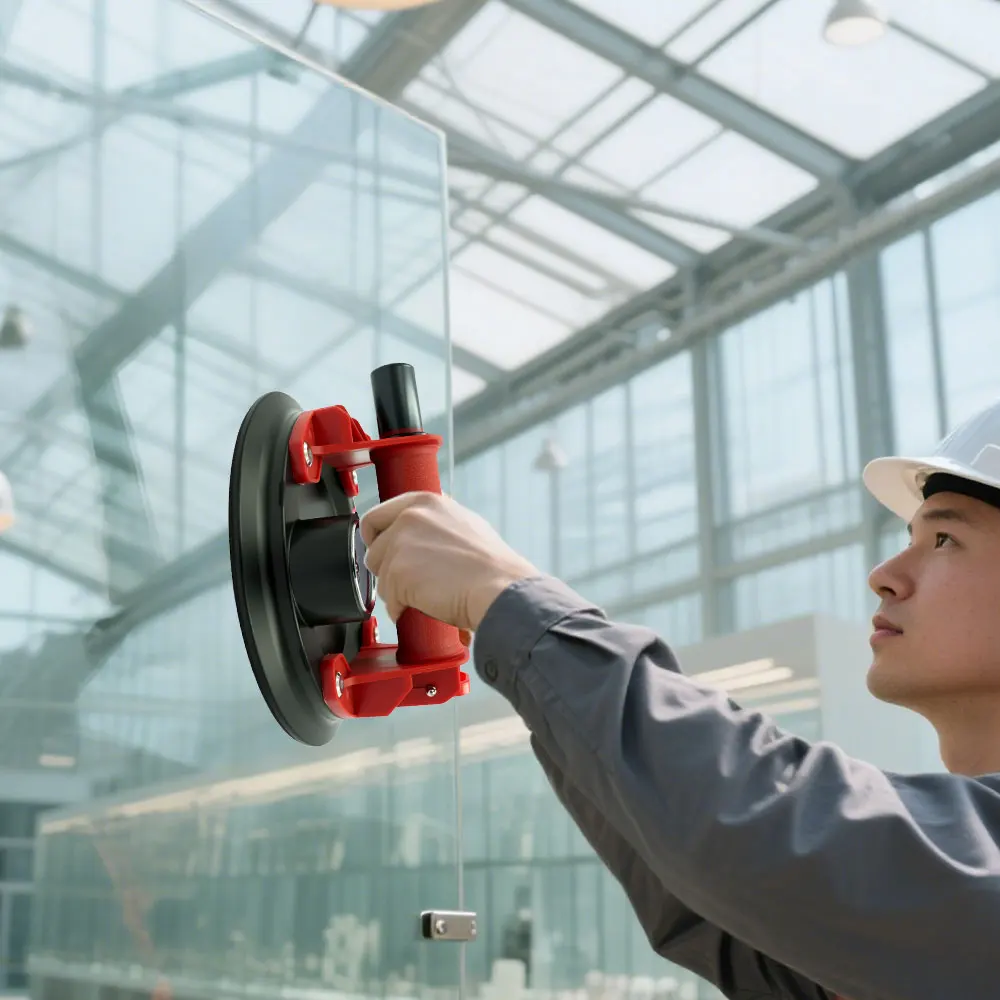 8 inch Cup Vacuümzuignap 250 kg Laadvermogen Zware vacuümstrooier voor tegeladsorptie Graniet Glas Lifting