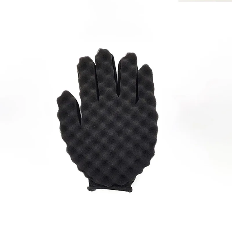 1 قطعة العناية بالشعر المضفر الأفريقي الملتوية على شكل موجة قفازات إسفنجية ناعمة ، أداة قفازات تصفيف الشعر في الصالون خاص للشعر المستعار الحقيقي #5