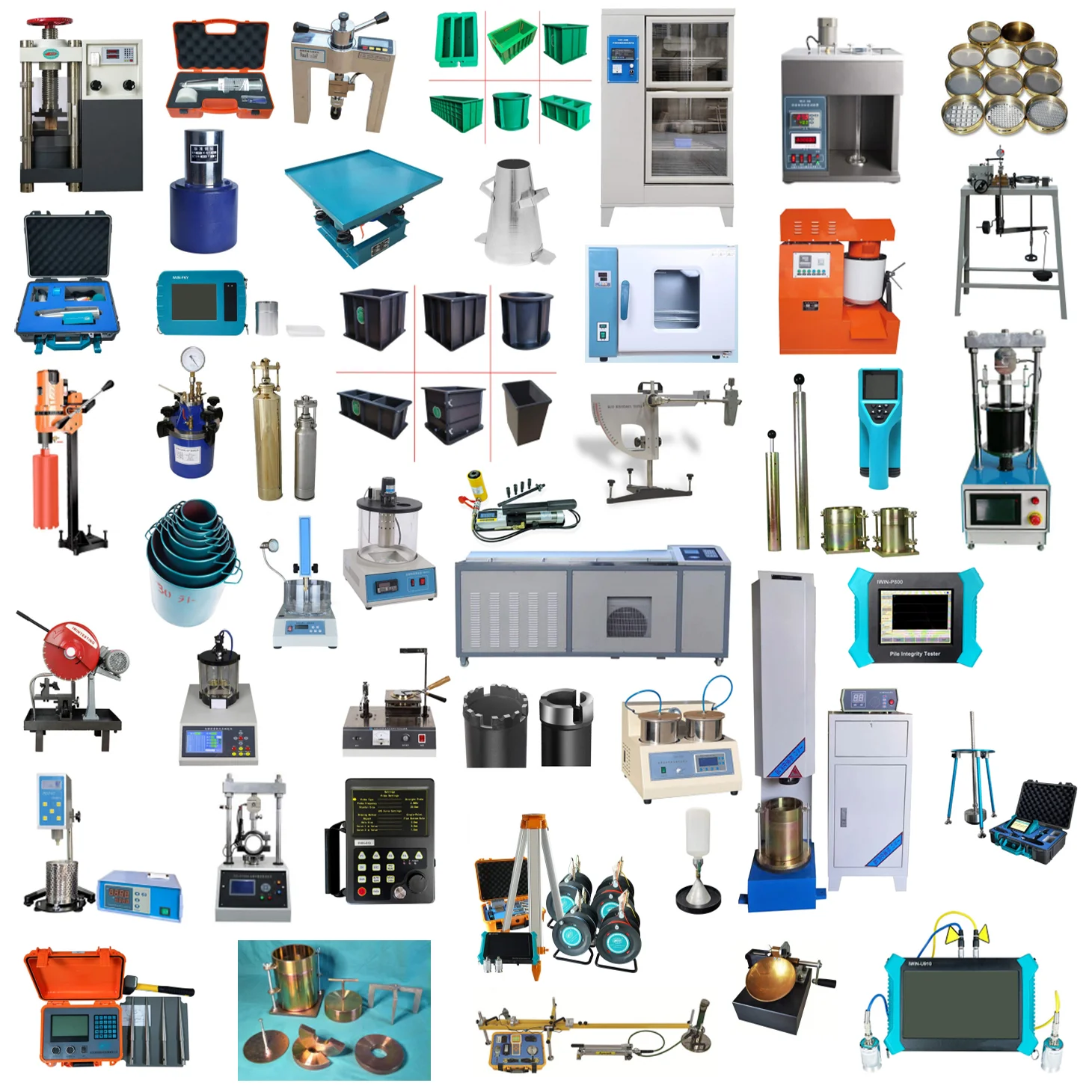 معدات اختبار مختبر التربة المواد الهندسية المدنية