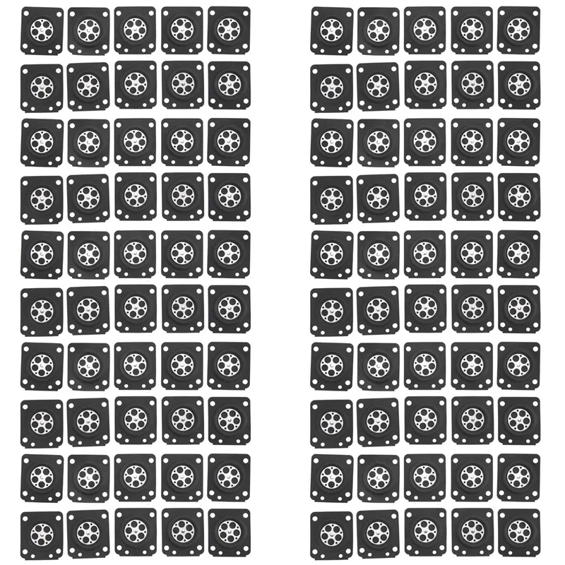 

B28C-100Pcs Carburetor Parts Chainsaw Carburetor Membrane Gasket Set For Zama Chainsaw Carburetor Ms210 Ms230 Ms2500