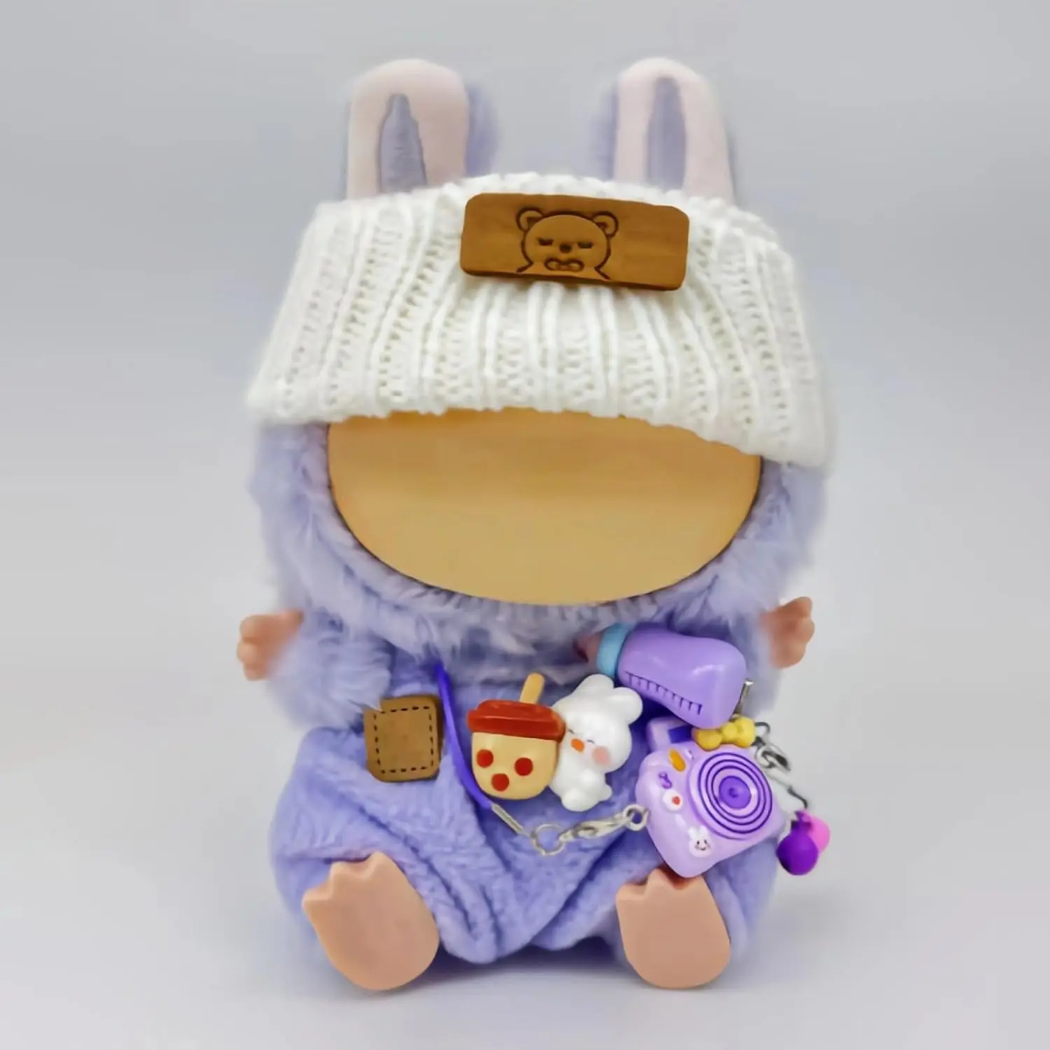 

17cm Doll Clothes Set Compatitable with La bu-bu, 6.7 Inches Cute Doll Clothes Suitable for La bu-bu Dolls Accessories, Dress Up