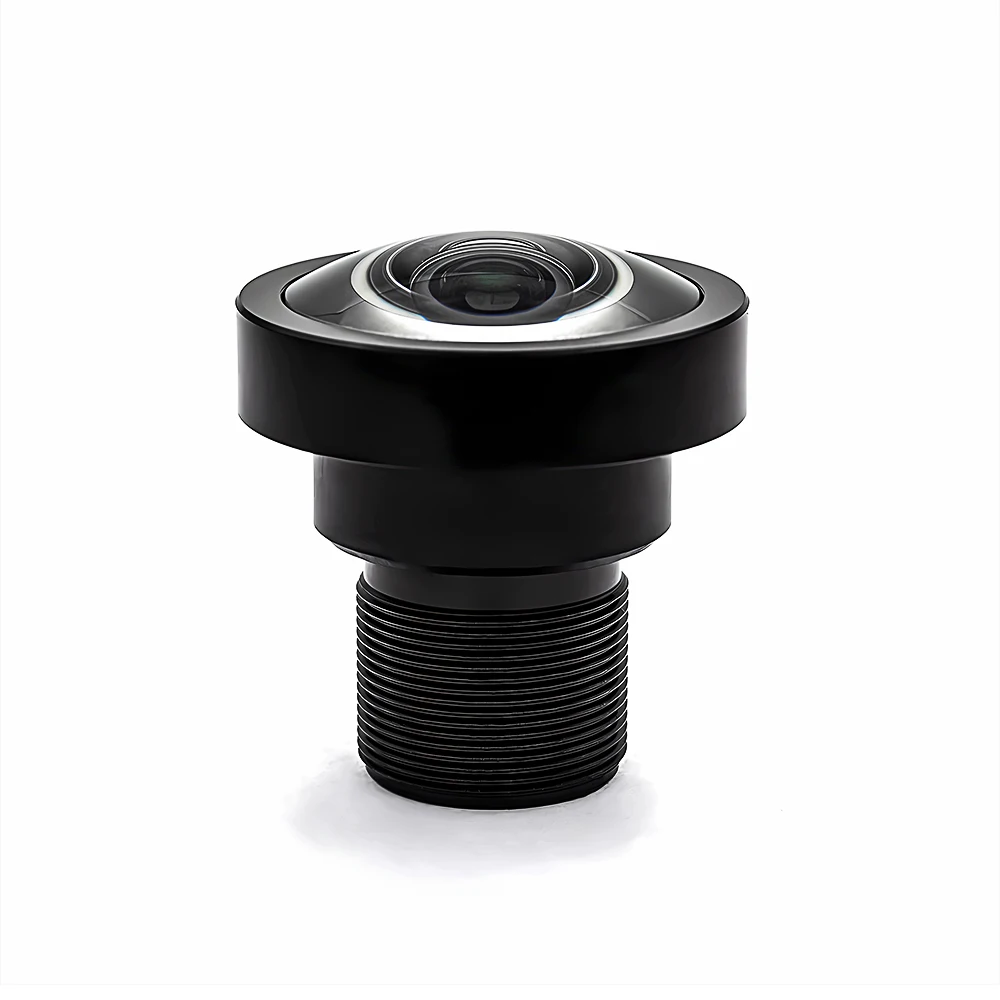 HD 8MP M12 Mount Lens 2.96mm 152° Wide Angle Aperture F1.6 Format 1/1.8" With 650nm Filter For Surveillance Security CCTV Camera