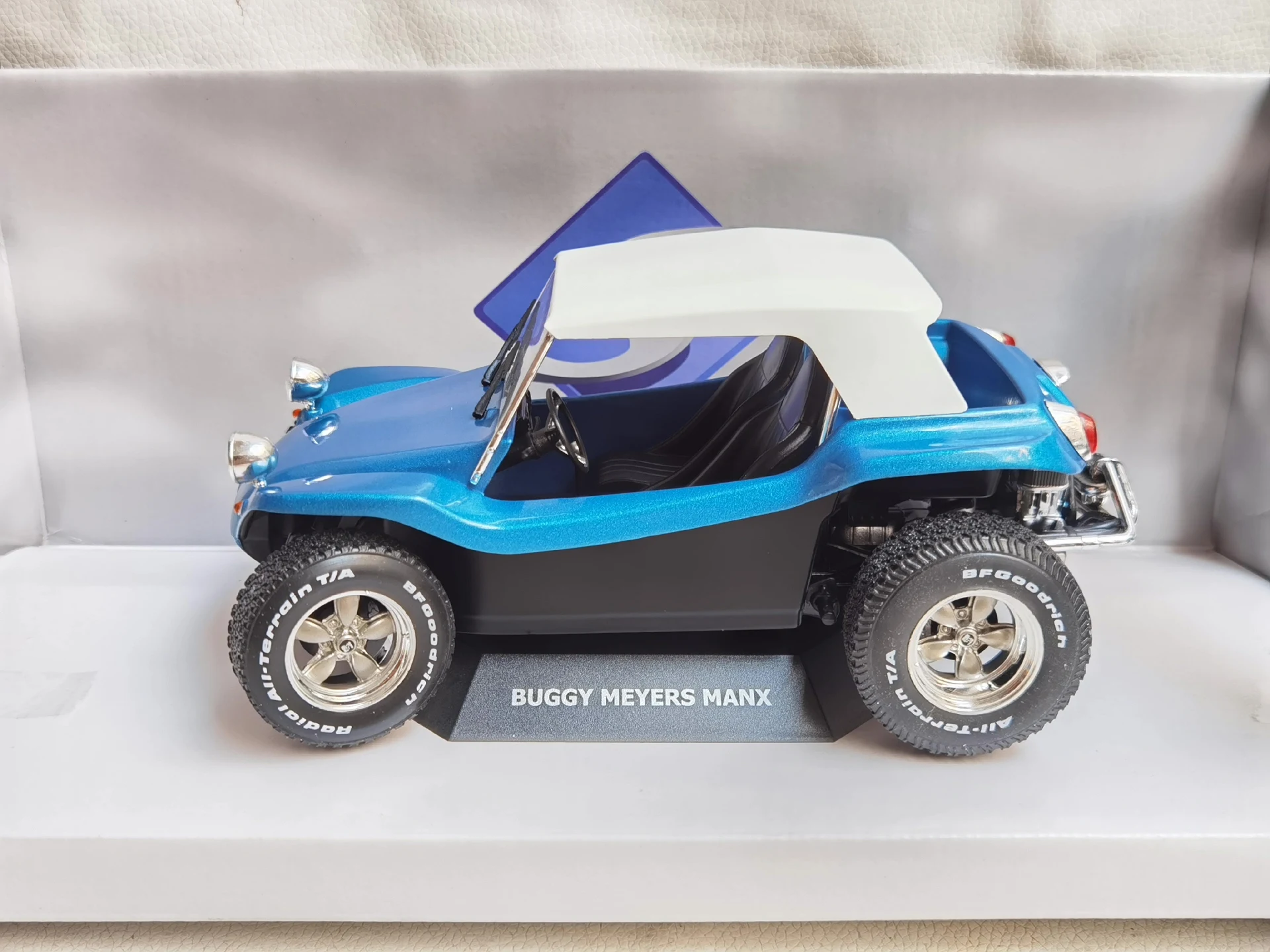 Box Old Diecast SOLIDO 1/18 Scale BUGGY MEYERS MANX R7X1 Alloy Car Model