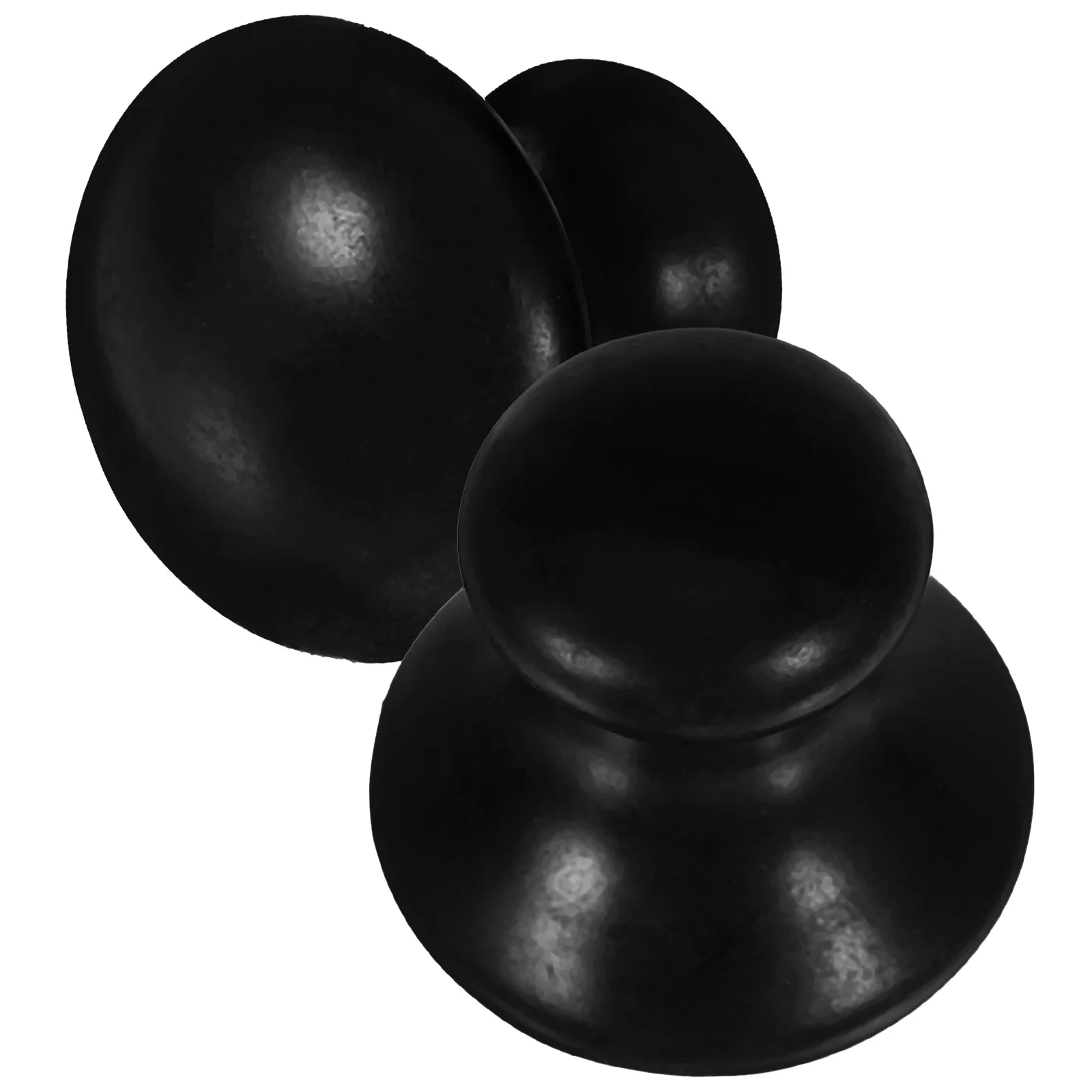 

2 pcs Mushroom Shaped Massage Stones Deep Muscle Relaxation Spa Use Back Massager Stone For Women Men Adult Fine Texture