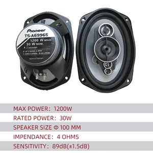 2 ADET 6X9 inç (2X1200 W) 2400 W 5-way araç monte hoparlör, koaksiyel, tam frekans ve yüksek sadakat modifiye araçlar için seçim Satışta ilk 10 bir çift hoparlör, 5 inç no. 3