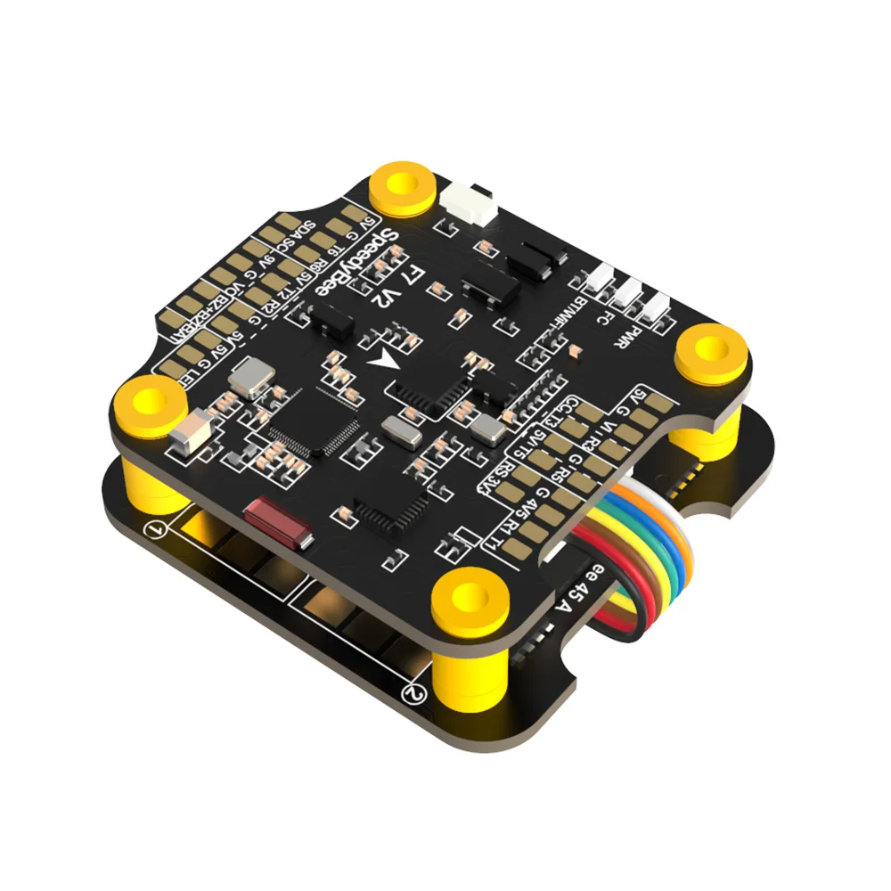 SPEEDYBEE F7 V3 Flight Control Built-in WIFI BLUETOOTH BlackBox / BLHeli32 45A 50A 4in1 ESC STACK For  AIR UNIT CADDX HD VTX