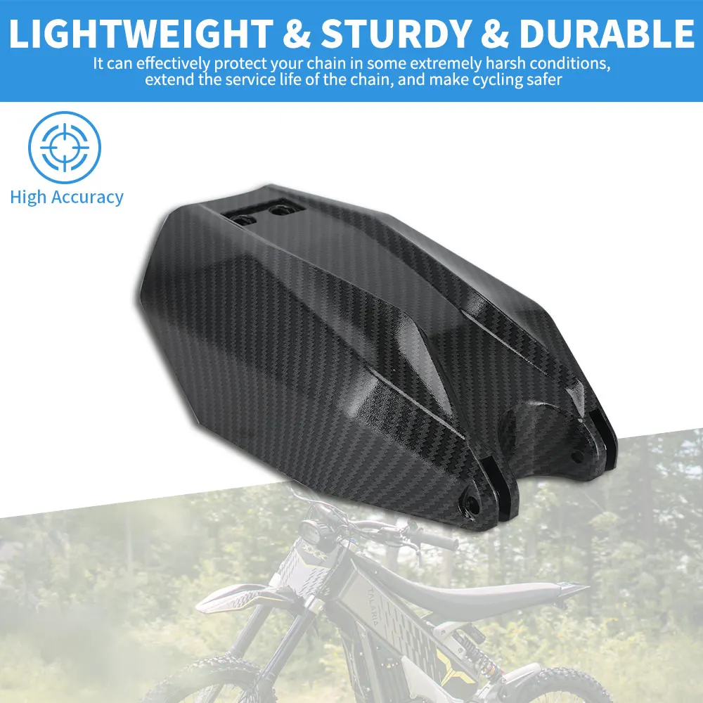 Battery Cover Fairing Durable Motorcycle Accessory Carbon Fiber For Talaria Sting MX3/MX4 Plastic Electric Vehicle Dirt Pit Bike