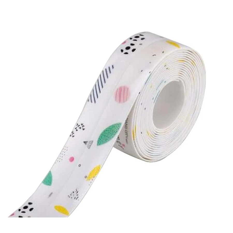 

2 Pack Caulk Tape Self Adhesive Caulk Strip Kitchen Drative Caulk Tape 04