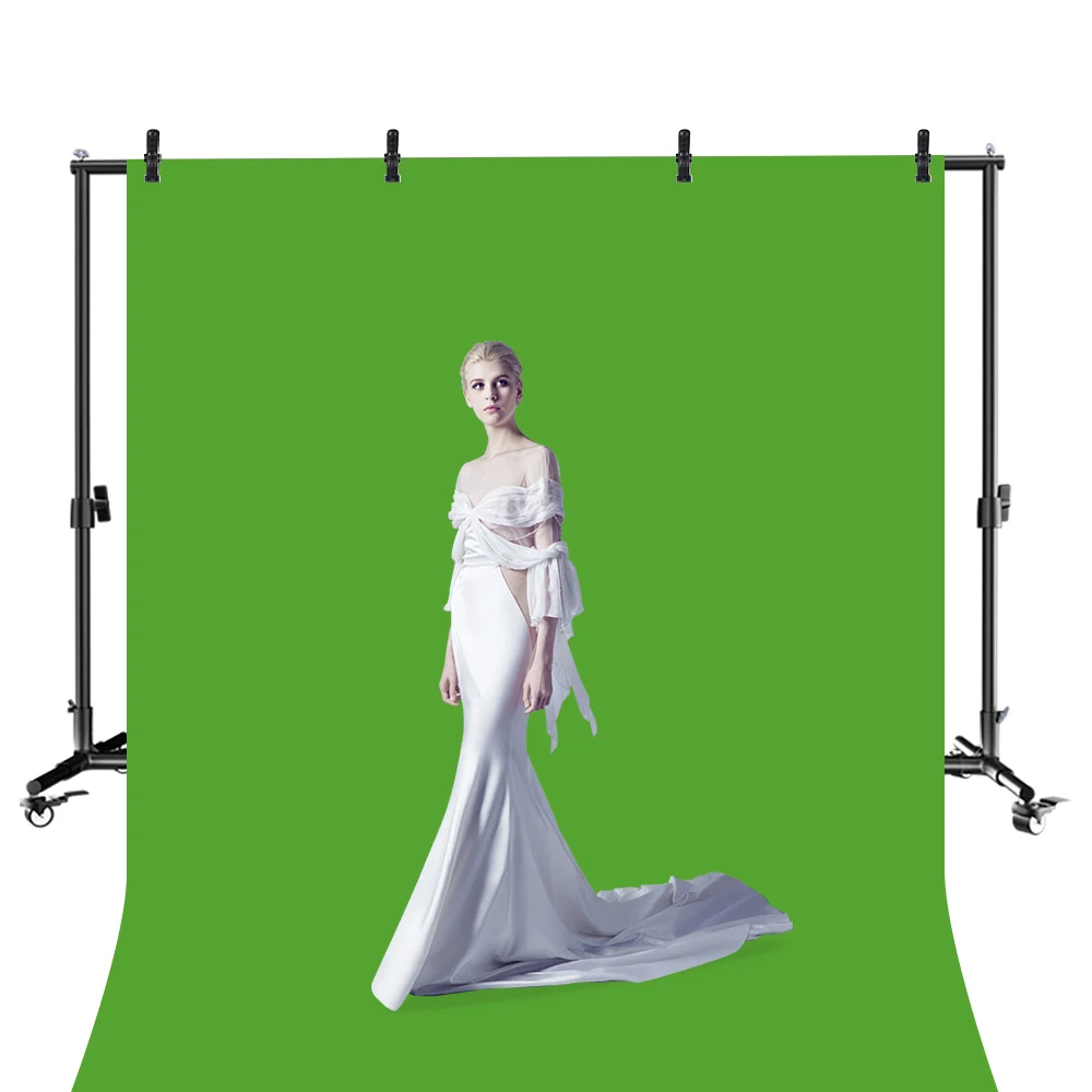 Mobile pulley photography background stand photography background cloth stand telescopic pole live room background wall curtain