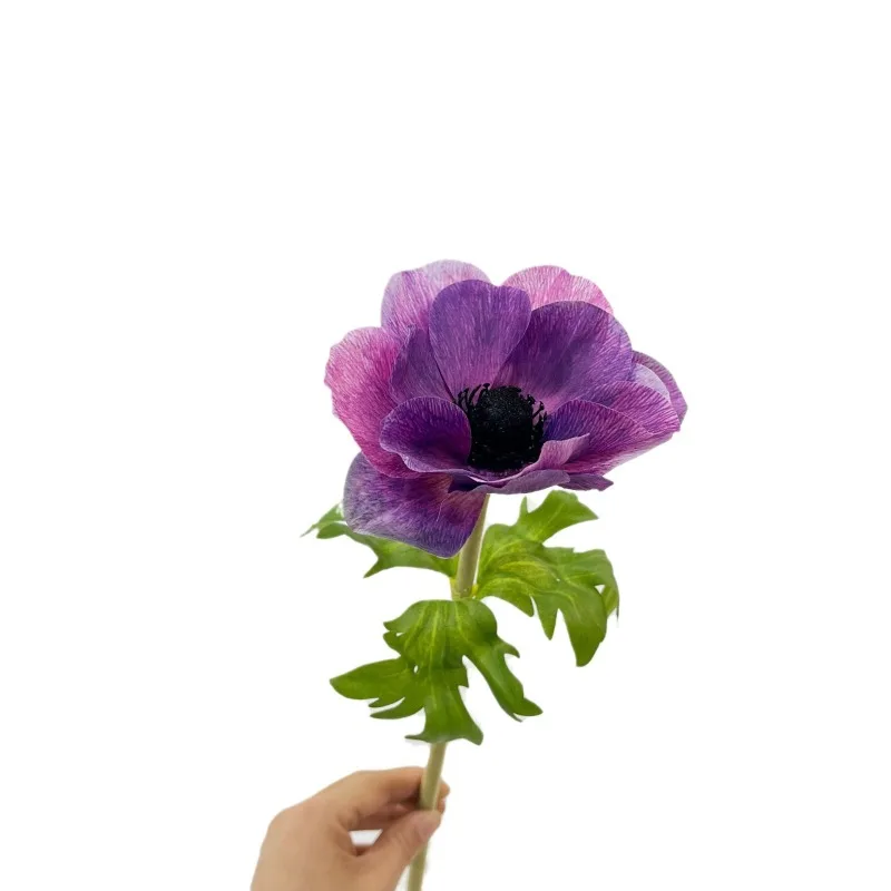 5 шт., искусственные цветы с имитацией анемона, украшение для гостиной, дома, свадебный декор, букет мака, искусственные цветы