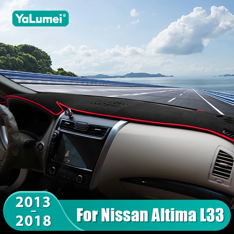 

For Nissan Altima L33 Teana J33 2013 2014 2015 2016 2017 2018 Car Dashboard Mat Sun Shade Non-slip Cover Accessories