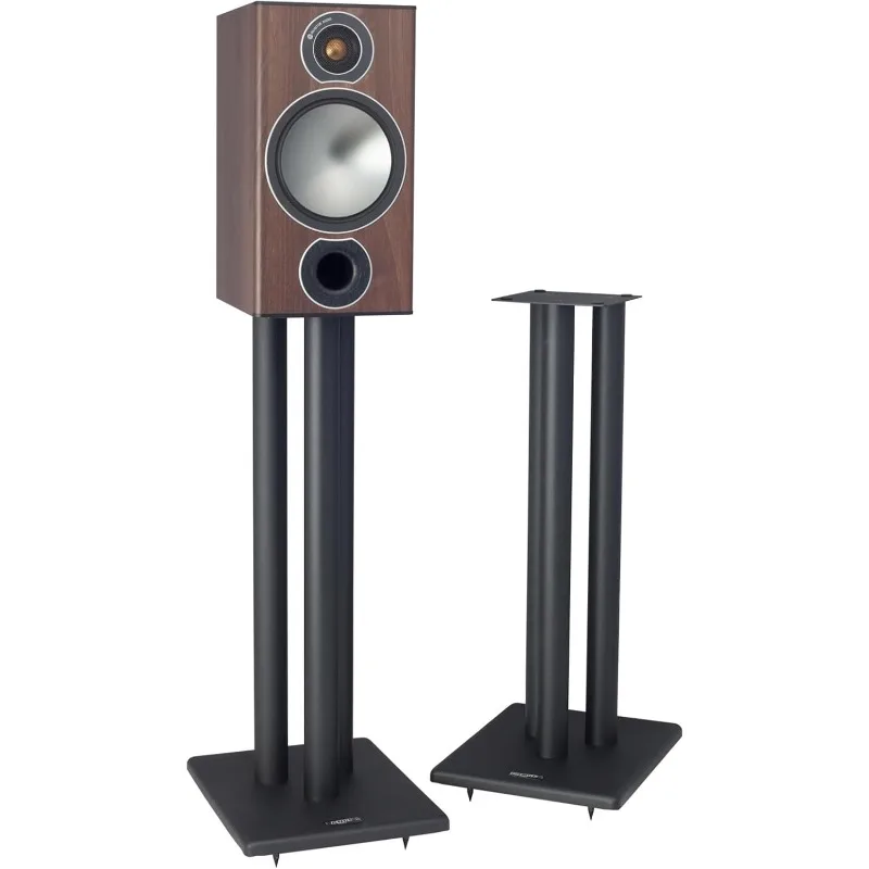 LS300 All Steel Floor Standing Bookshelf Speaker Stands Pair (36 Inch)