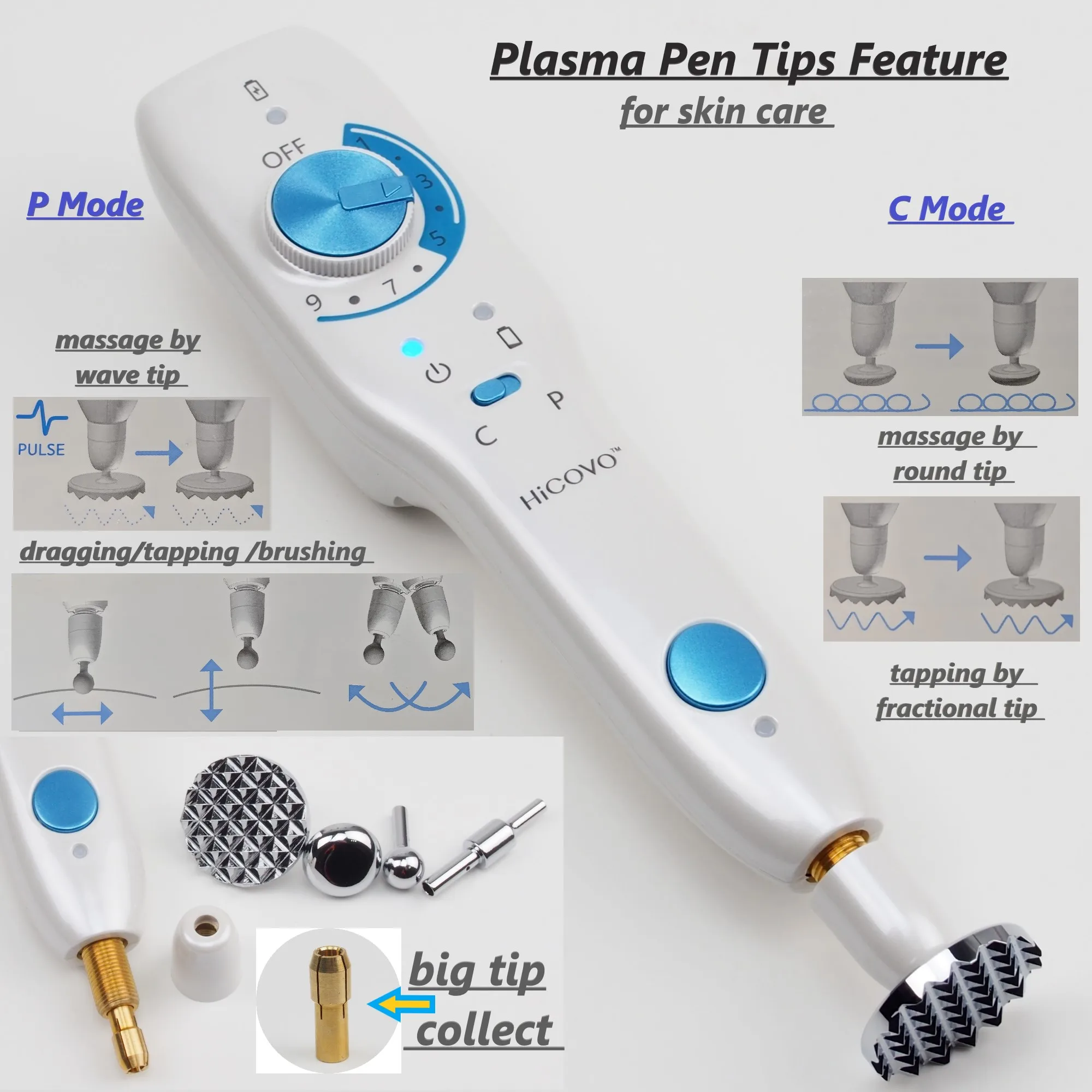 Professional Plasma Pen for Eyelid Skin Face Lift Acne Mole Spot Removal Machine Anti-Wrinkle Skin Lifting