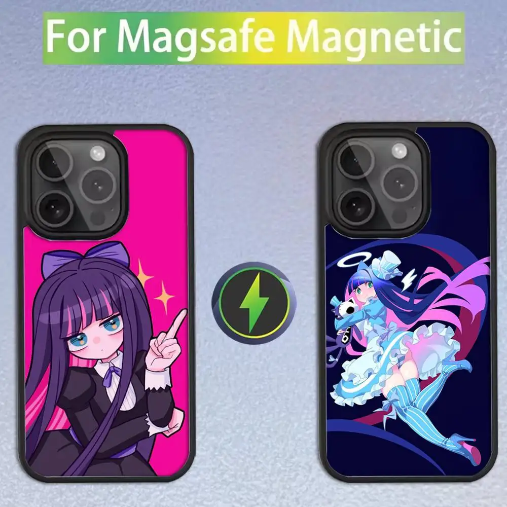 

Panty & Stocking with Garterbelt Phone Case For iPhone 16,15,14,13,12,11,Pro,Max,Plus,Mini,SE Magsafe Magnetic Wireless Charging