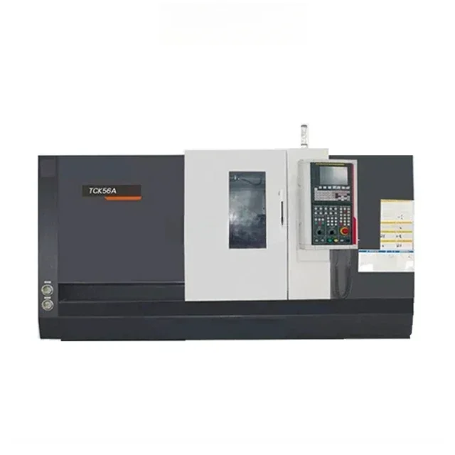 TCK56A Slant Bed CNC Lathe Horizontal High Precision 45 Degree Turning Center and Milling Heavy Duty Machine