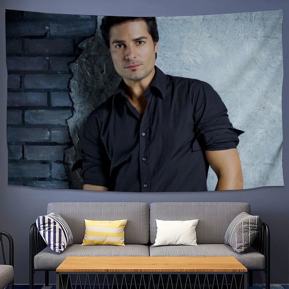 Singer Chayanne Puerto Rican flag For Art Science Fiction Room Home Decor Wall Hanging Home Decor Banner