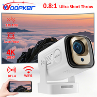 WOOPKER HY260 Pro Projector Auto Focus Supperted 4K Android 11 Wifi6 BT5.4 330 ANSI Voice Assistant Dustproof Portable Home