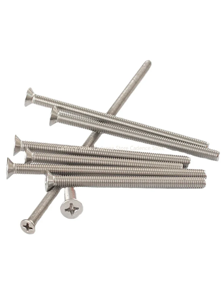30/20/10PCS 304 Stainless Steel GB2673 Six-Lobe Torx Flat Countersunk Head Screws Bolt M8 M10 M12*50-120mm