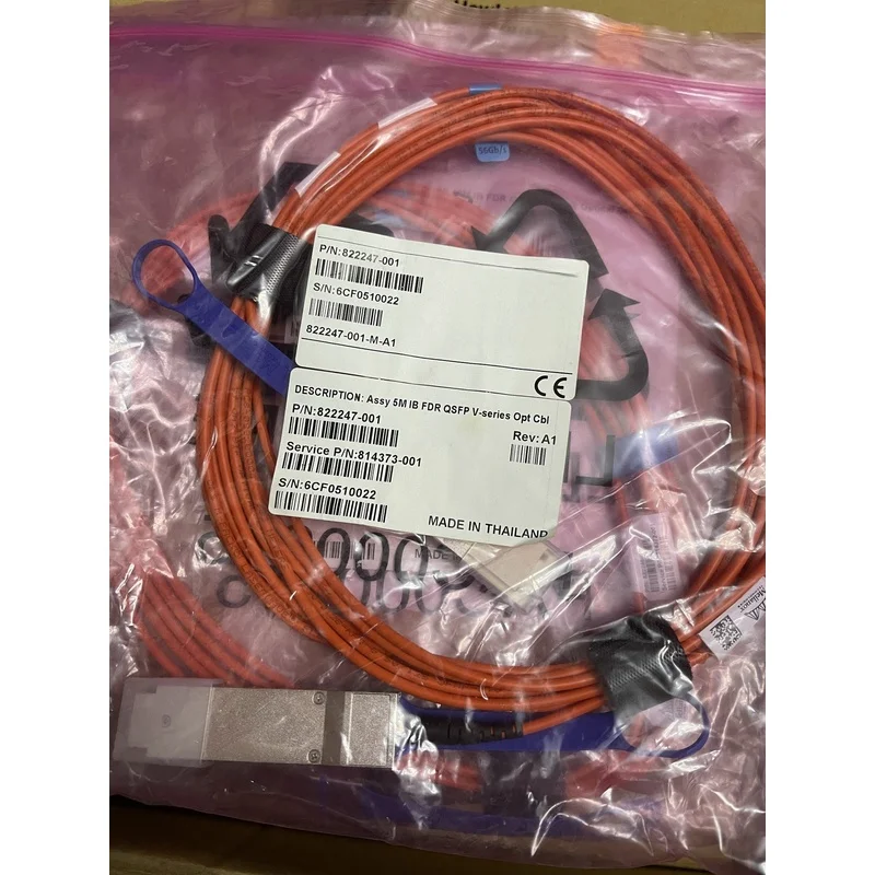 PP+ 822247-001 For Mellanox IB Cable FDRQSFP+56G 3m Active Fiber Cable