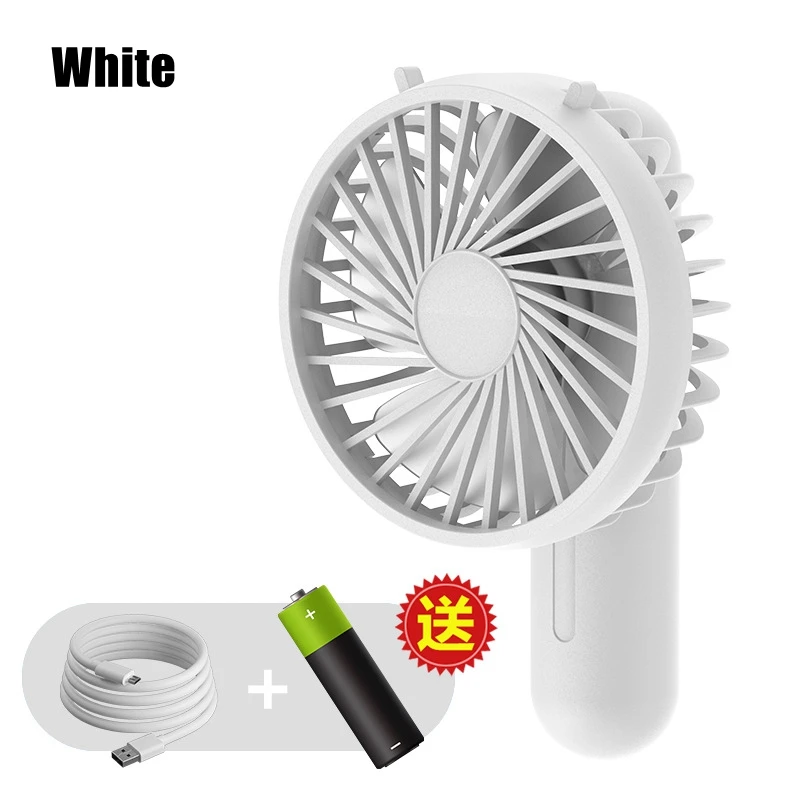 Draagbare Mini Fan Handheld Slaapzaal Desktop Fan 3 Speed Wind Draaibare Outdoor Mini Vouwen Elektrische Ventilator Gift Dropshipping