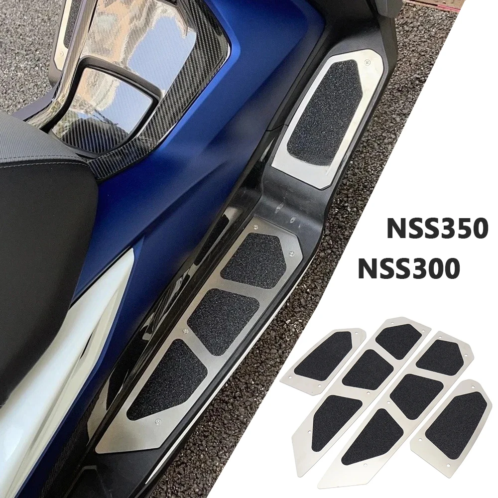 

For Honda FORZA NSS 350 300 Footrest Foot Pads Pedal Plate Pedals 2018 2019 2020 2021 2022 Motorcycle Accessories