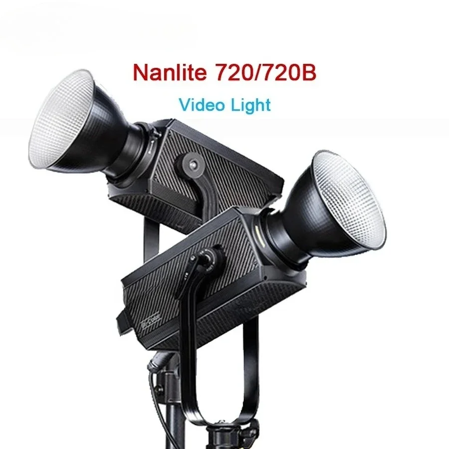 

720 720B 720w Daylight Bi-Color COB LED Video Light 2700-6500K Bowens Mount Studio Photography Lighting Lamp