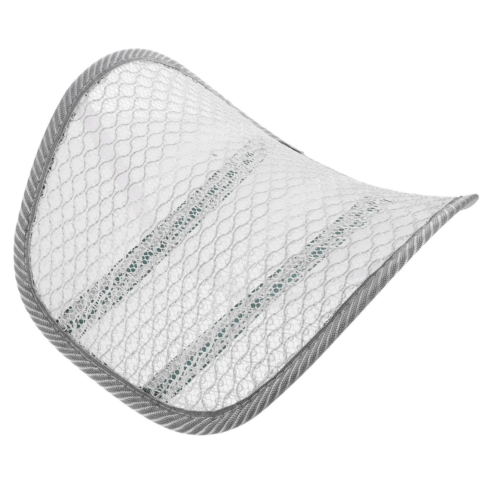 

Car Seat Lumbar Massage Cushion Breathable Mesh Back Support Ergonomic Steel Wire ABS for Driving Office Chair