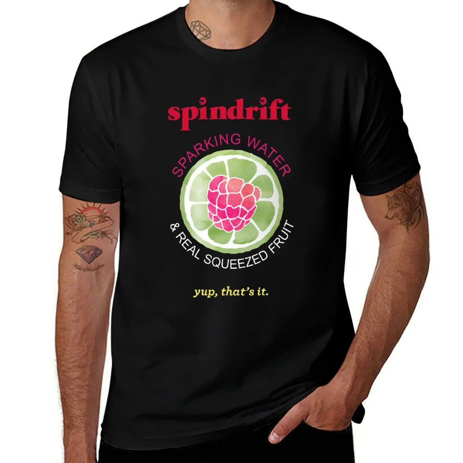 

Love Spindrift Sparkling Water Raspberry Lime T-Shirt Man t-shirt summer tops tshirts personalised t shirts for men pack