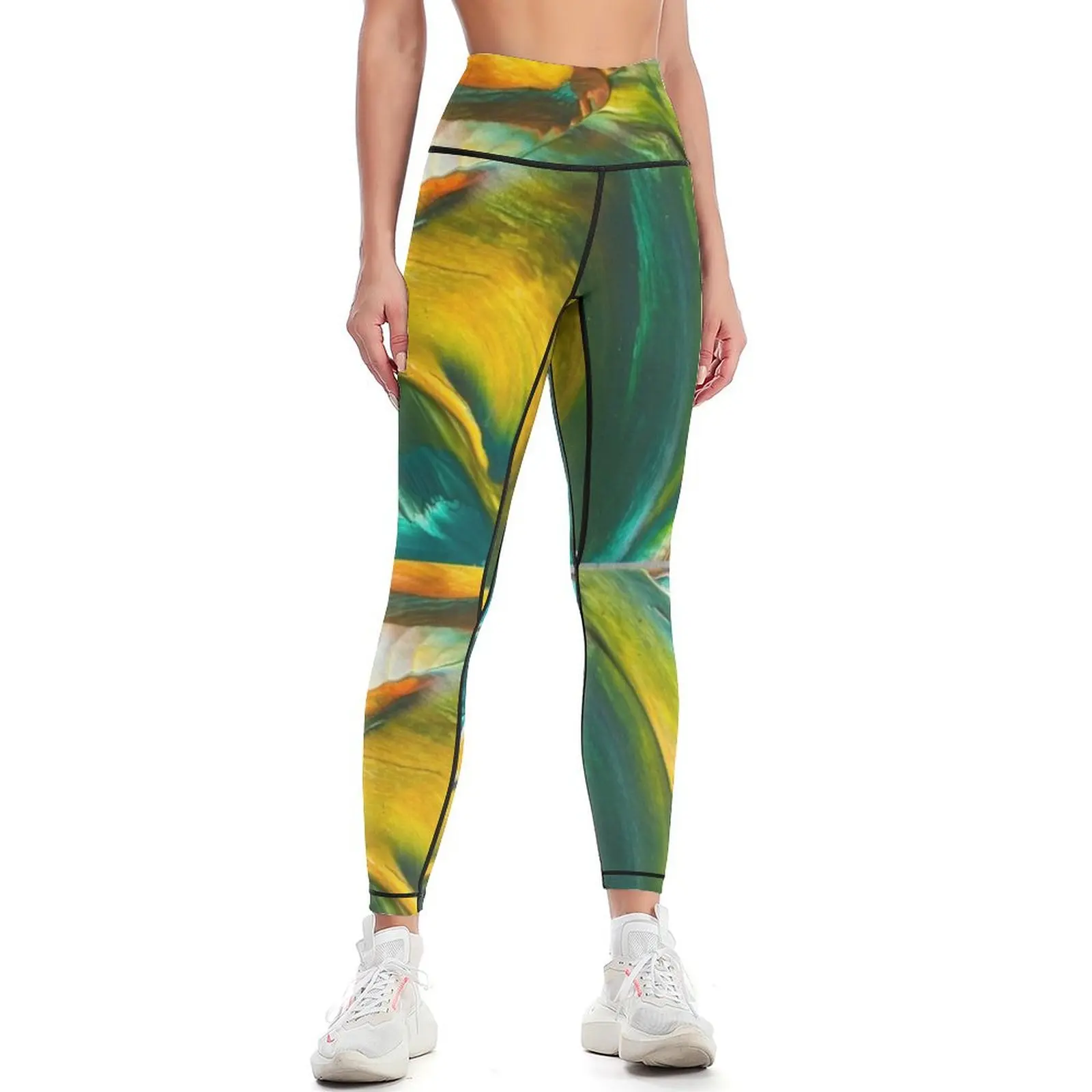 

Colored Groove 30 Leggings Clothing fitness for physical sports woman gym Womens Leggings