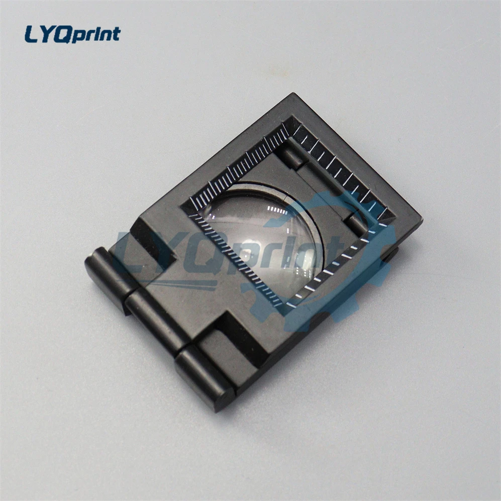1Piece 10X Foldable Magnifier Loupe Desktop Fabrics Measure Scale Thread Sewing Counter Drop Ship