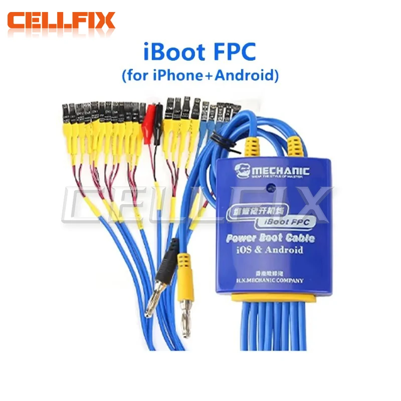 MECHANIC IBoot FPC AD MAX+ iBoot AD Pro Power Boot Cable For Android Over Current Voltage Protection Integrated Test Line Tools