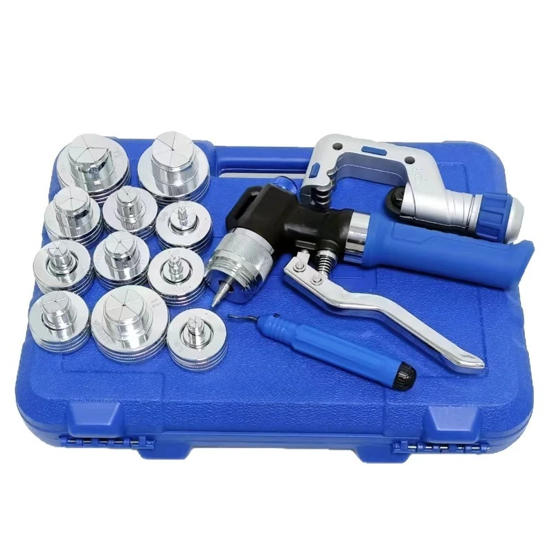 Manual Hydraulic Pipe Expander Kit,Heavy Duty Tool for Copper Tube Flaring Expanding,HVAC 0.2 Cubic Meter Per Minute Capacity