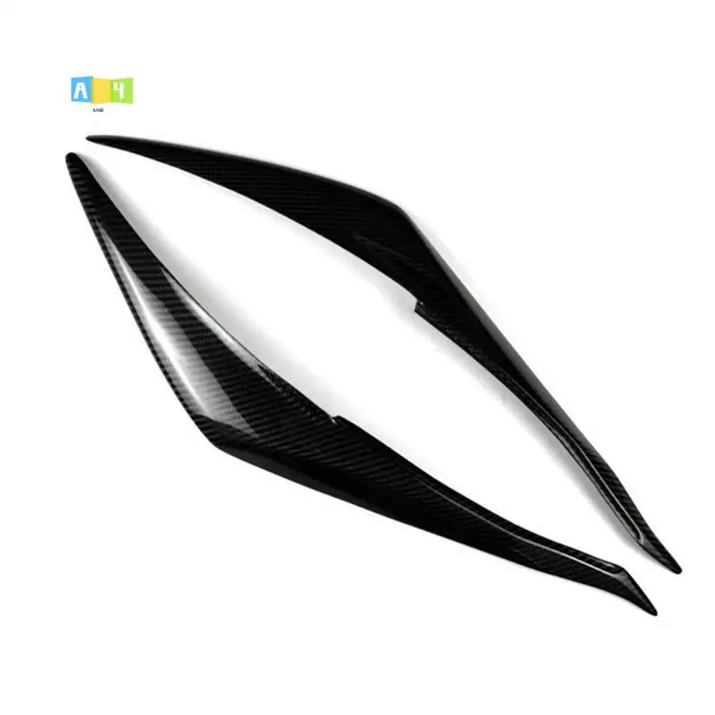 

A04E-автомобильная передняя фара для бровей, головная фара для век, отделка из углеродного волокна для Honda Fit Freed GB3 GB4 GP3 2008-2016