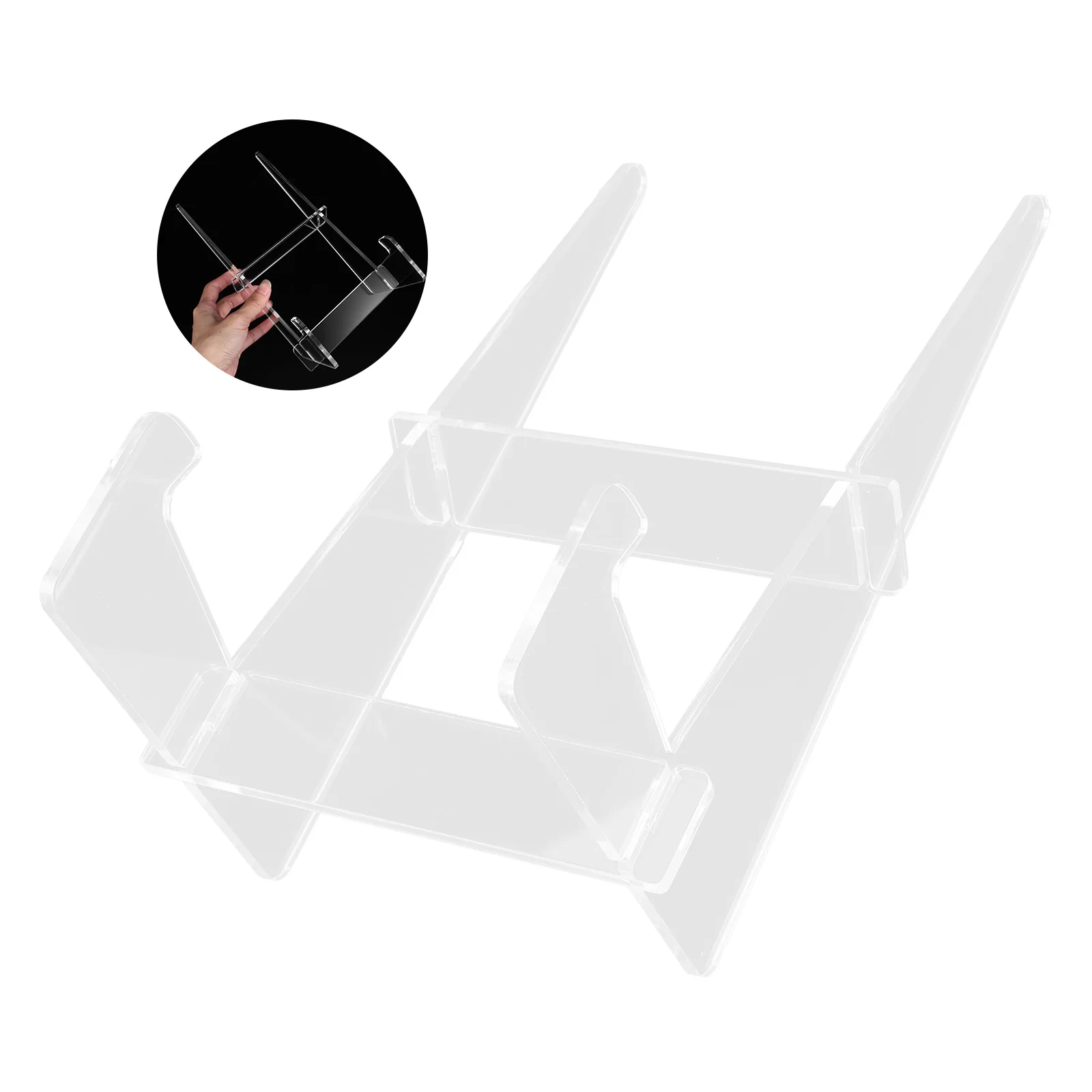 

Clear Acrylic Transparent Recipe Holder Kitchen Display Easel For Cookbooks Coffee Table Books Cookbook Holder Book Display