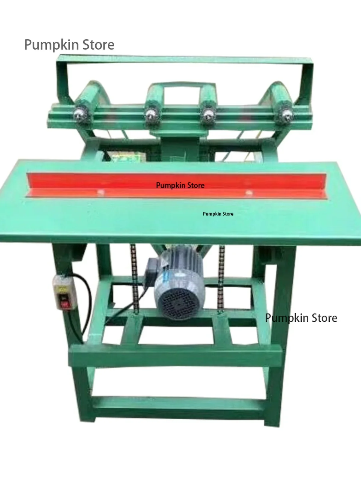 Simple four-head drill two-head drill horizontal woodworking drilling machine Double-head drilling machine Horizontal drilling