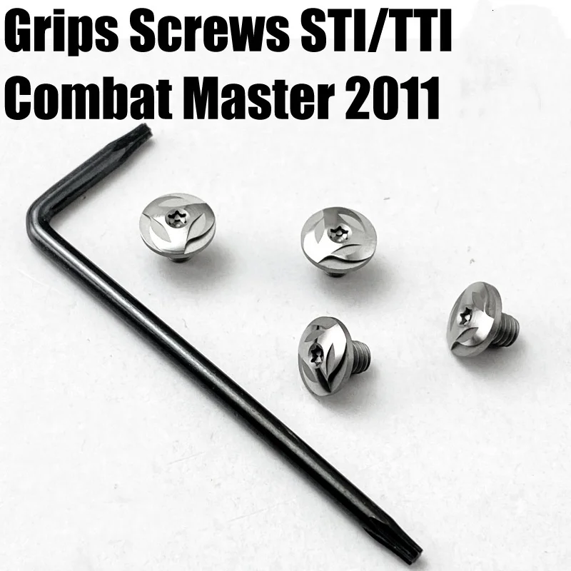 Replacement Screw Outdoor Tactical Modified Grip Screw for  STI/TTI Combat Master 2011 Grips Screws