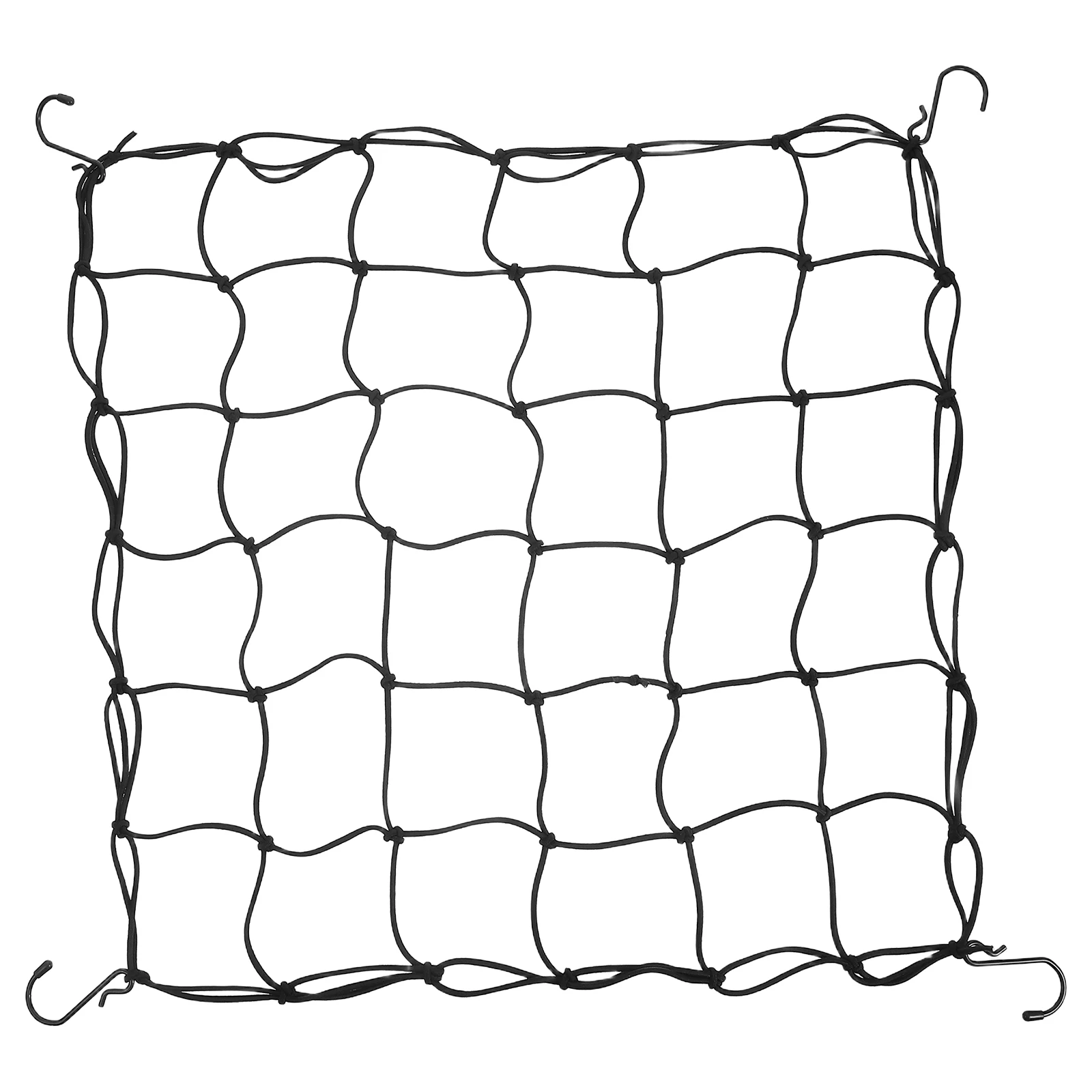 

Elastic Black Planting Tent Grid Net Hooks Durable Reusable Mesh Trellis Climbing Plants Sunlight Protection Garden Bird Netting