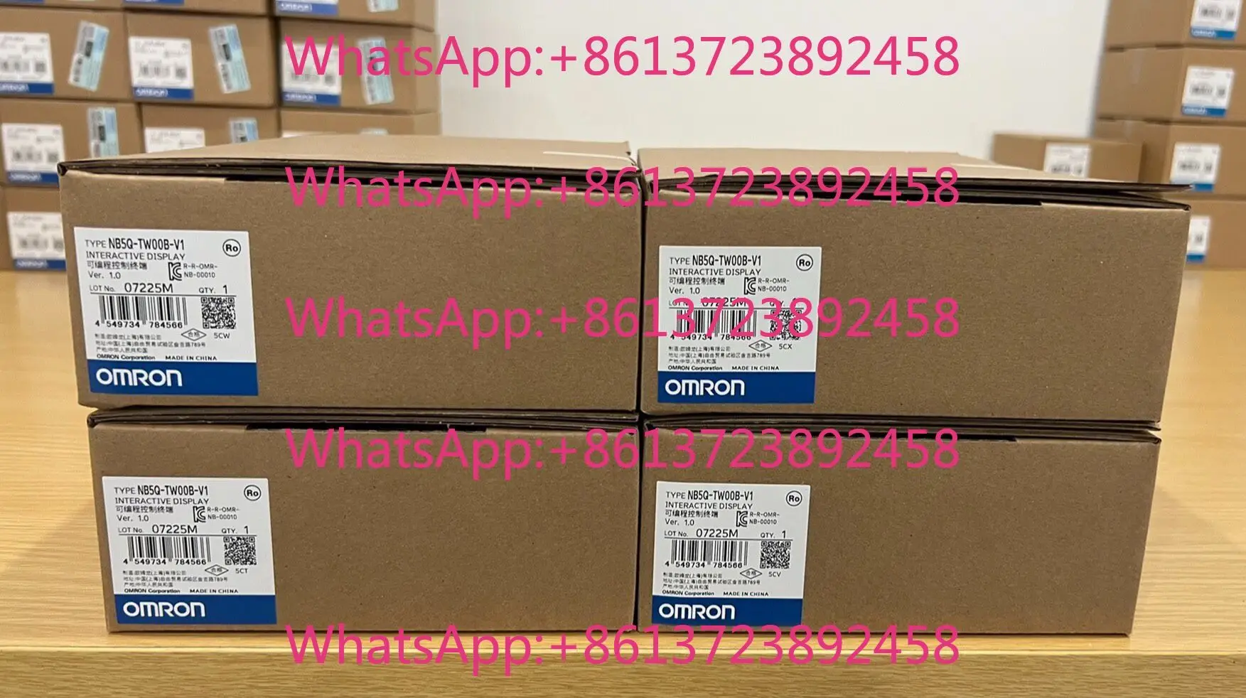 NB5Q-TW00B-V1 Omron OMRON touch screen, original positive